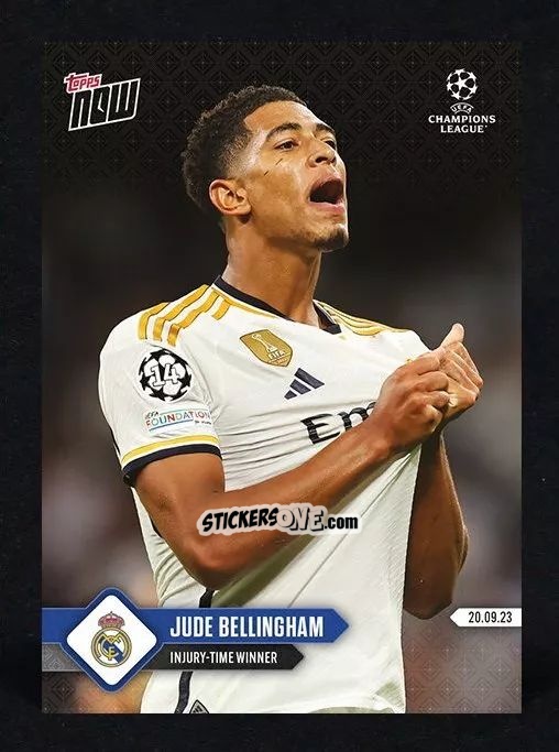 Cromo Jude Bellingham - Now Uefa Champions League 2023-2024 n. 21 - Topps