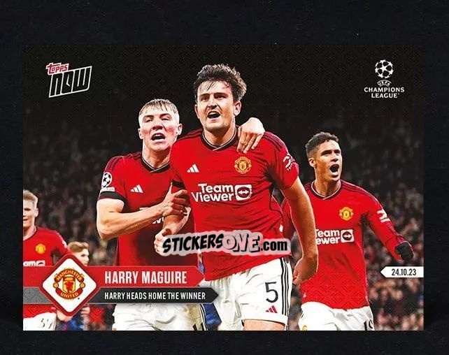 Sticker Harry Maguire - Now Uefa Champions League 2023-2024 n. 45 - Topps