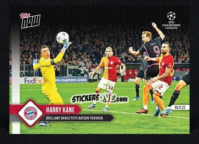 Sticker Harry Kane - Now Uefa Champions League 2023-2024 n. 62 - Topps