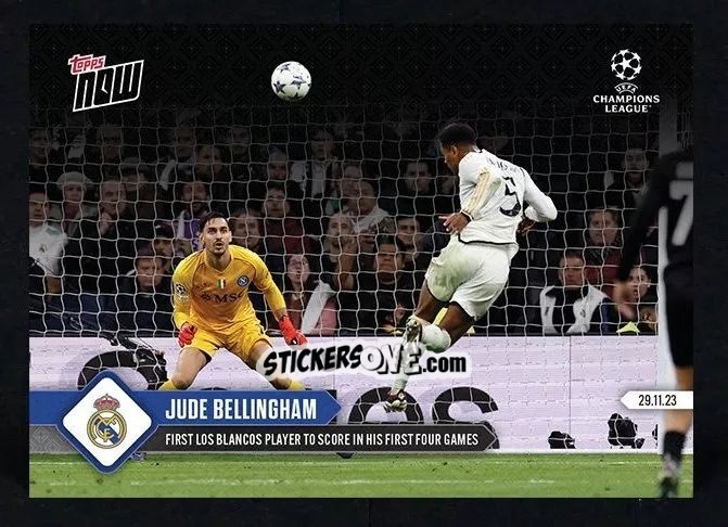 Cromo Jude Bellingham - Now Uefa Champions League 2023-2024 n. 72 - Topps