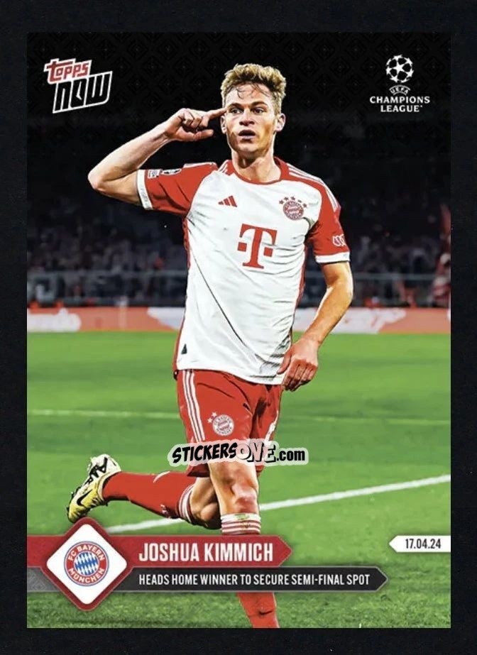Cromo Joshua Kimmich - Now Uefa Champions League 2023-2024 n. 119 - Topps