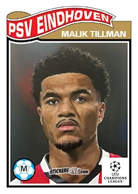 Sticker Malik Tillman - Living Set Soccer 2025 n. 757 - Topps