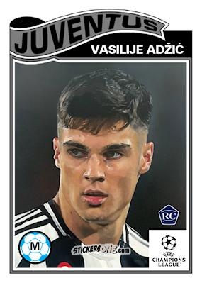 Cromo Vasilije Adžić - Living Set Soccer 2025 n. 758 - Topps