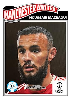 Cromo Noussair Mazraoui - Living Set Soccer 2025 n. 761 - Topps