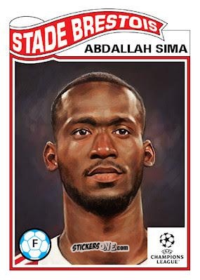 Figurina Abdallah Sima - Living Set Soccer 2025 n. 764 - Topps