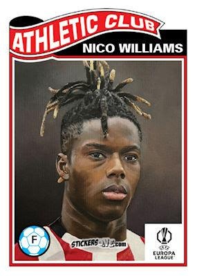 Figurina Nico Williams - Living Set Soccer 2025 n. 765 - Topps