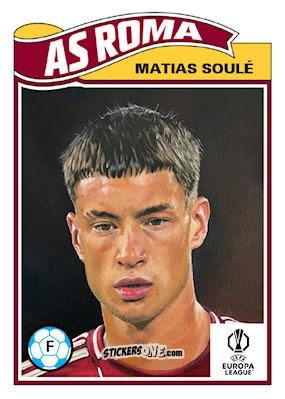Sticker Matías Soulé - Living Set Soccer 2025 n. 766 - Topps