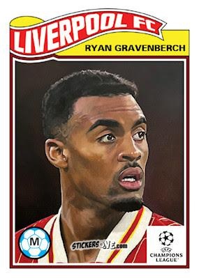 Figurina Ryan Gravenberch - Living Set Soccer 2025 n. 770 - Topps