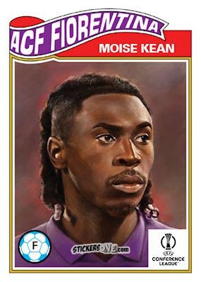 Figurina Moise Kean - Living Set Soccer 2025 n. 771 - Topps