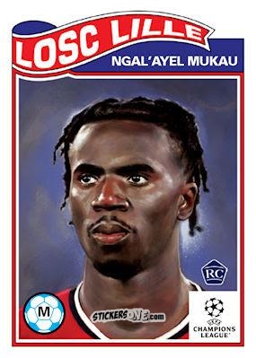 Figurina Ngal'ayel Mukau - Living Set Soccer 2025 n. 772 - Topps