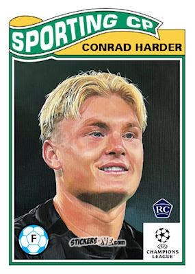 Sticker Conrad Harder - Living Set Soccer 2025 n. 774 - Topps