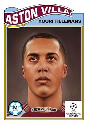 Sticker Youri Tielemans - Living Set Soccer 2025 n. 775 - Topps