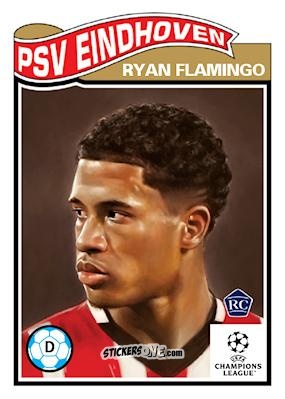 Cromo Ryan Flamingo - Living Set Soccer 2025 n. 776 - Topps