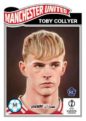 Figurina Toby Collyer - Living Set Soccer 2025 n. 779 - Topps
