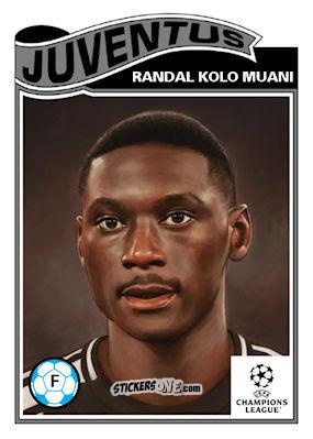 Sticker Randal Kolo Muani - Living Set Soccer 2025 n. 780 - Topps