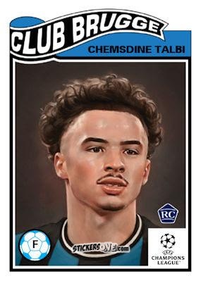 Cromo Chemsdine Talbi - Living Set Soccer 2025 n. 784 - Topps