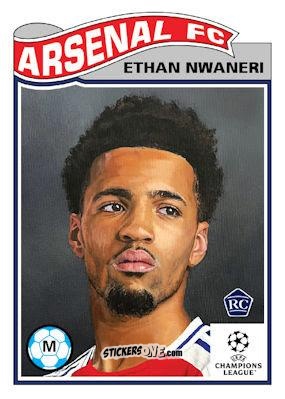 Sticker Ethan Nwaneri - Living Set Soccer 2025 n. 785 - Topps