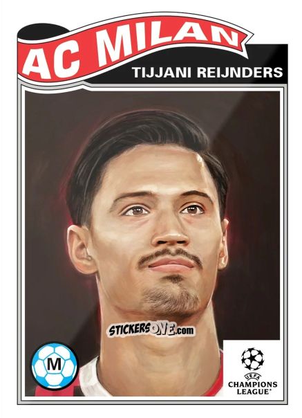 Figurina Tijjani Reijnders - Living Set Soccer 2025 n. 791 - Topps