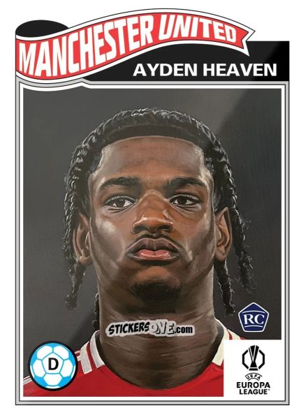 Cromo Ayden Heaven - Living Set Soccer 2025 n. 793 - Topps