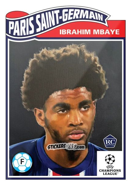 Cromo Ibrahim Mbaye - Living Set Soccer 2025 n. 797 - Topps