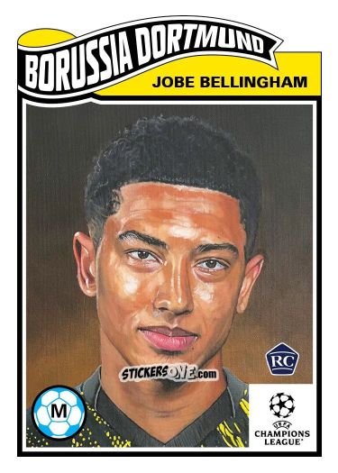 Sticker Jobe Bellingham - Living Set Soccer 2025 n. 805 - Topps