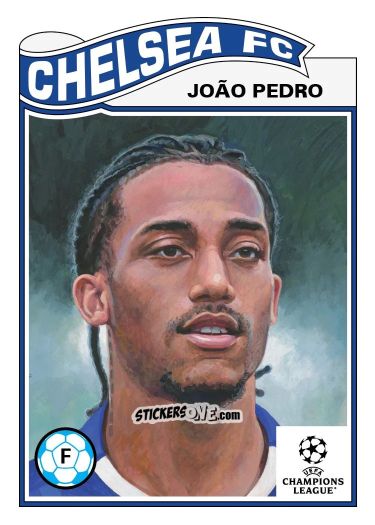Cromo João Pedro Junqueira De Jesus - Living Set Soccer 2025 n. 807 - Topps