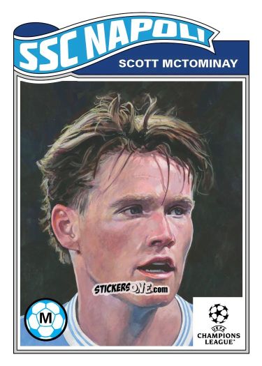 Figurina Scott Mctominay - Living Set Soccer 2025 n. 808 - Topps