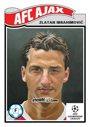 Figurina Zlatan Ibrahimovic - Living Set Soccer 2025 n. 816 - Topps
