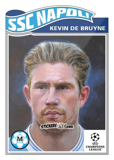 Cromo Kevin De Bruyne - Living Set Soccer 2025 n. 820 - Topps