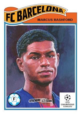 Sticker Marcus Rashford - Living Set Soccer 2025 n. 836 - Topps