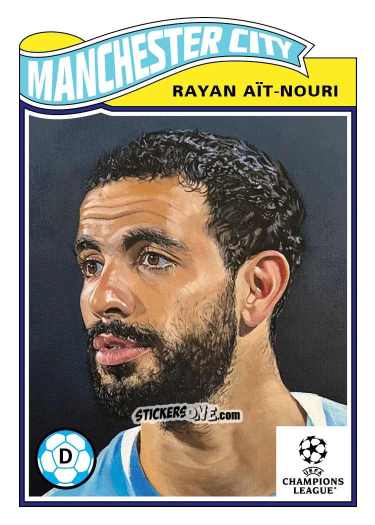 Sticker Rayan Ait-Nouri - Living Set Soccer 2025 n. 841 - Topps