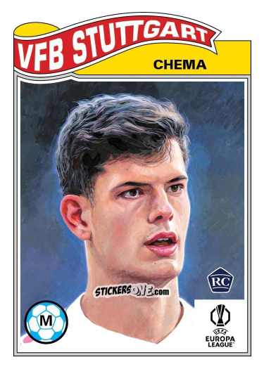 Cromo Chema Andrés - Living Set Soccer 2025 n. 860 - Topps