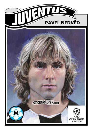 Cromo Pavel Nedved - Living Set Soccer 2025 n. 864 - Topps