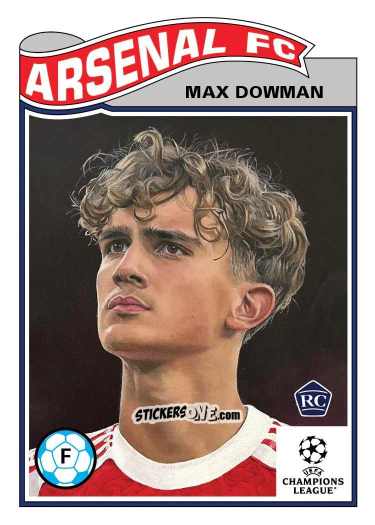 Cromo Max Dowman - Living Set Soccer 2025 n. 869 - Topps