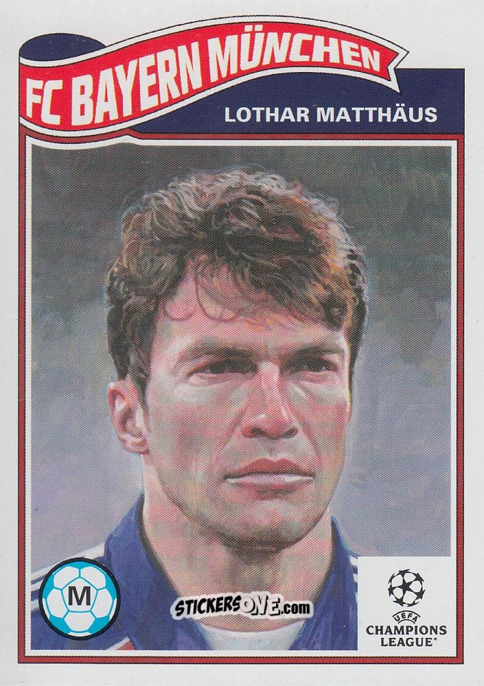 Figurina Lothar Matthaus - Living Set Soccer 2025 n. 871 - Topps