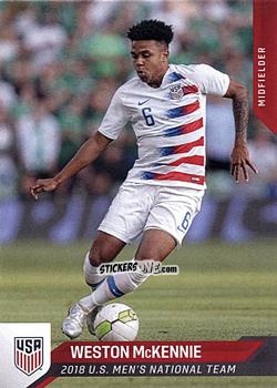 Cromo Weston McKennie - Instant US Soccer National Team Collection
 n. 7 - Panini