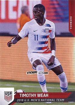 Cromo Timothy Weah - Instant US Soccer National Team Collection
 n. 9 - Panini