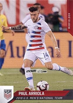 Cromo Paul Arriola - Instant US Soccer National Team Collection
 n. 11 - Panini