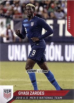 Sticker Gyasi Zardes - Instant US Soccer National Team Collection
 n. 14 - Panini