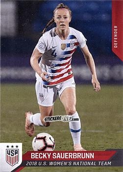 Figurina Becky Sauerbrunn - Instant US Soccer National Team Collection
 n. 24 - Panini