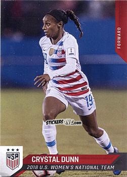 Figurina Crystal Dunn - Instant US Soccer National Team Collection
 n. 25 - Panini
