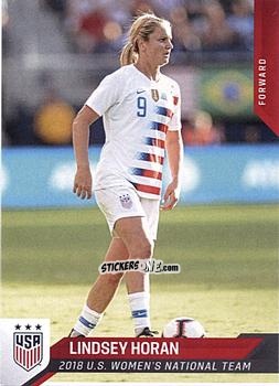 Cromo Lindsey Horan - Instant US Soccer National Team Collection
 n. 29 - Panini