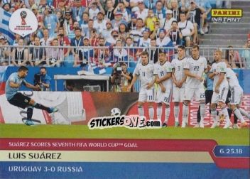 Sticker Luis Suárez - Instant FIFA World Cup Russia 2018
 n. 67 - Panini