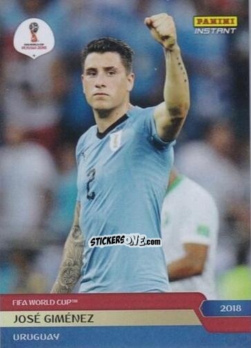 Cromo José Giménez - Instant FIFA World Cup Russia 2018
 n. 74 - Panini