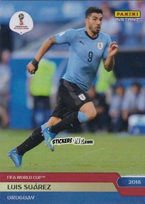 Sticker Luis Suárez - Instant FIFA World Cup Russia 2018
 n. 81 - Panini