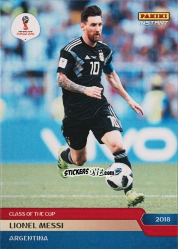 Cromo Lionel Messi - Instant FIFA World Cup Russia 2018
 n. 1 - Panini