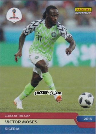 Sticker Victor Moses - Instant FIFA World Cup Russia 2018
 n. 18 - Panini