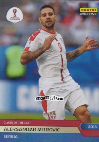 Figurina Aleksandar Mitrović - Instant FIFA World Cup Russia 2018
 n. 26 - Panini