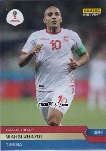 Figurina Wahbi Khazri - Instant FIFA World Cup Russia 2018
 n. 31 - Panini