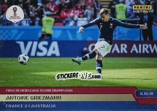 Sticker Antoine Griezmann - Instant FIFA World Cup Russia 2018
 n. 38 - Panini